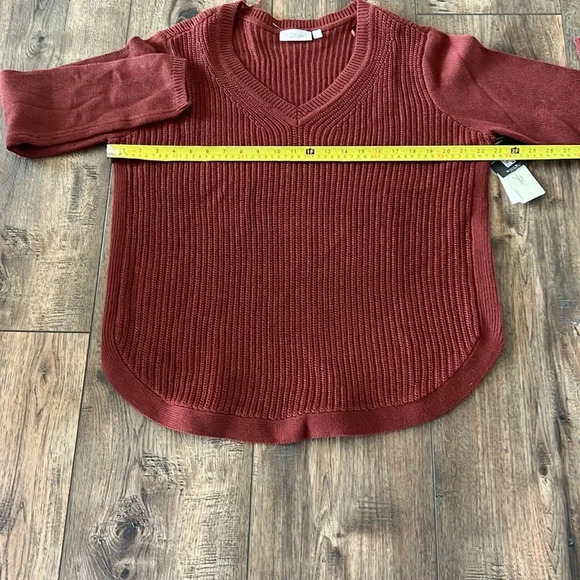 NWT RD Style Knit Womens Sweater Rust Color Size XXL - Picture 13 of 16